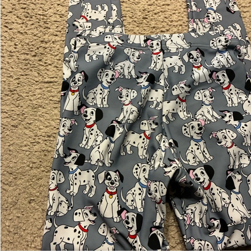 WAS $75 Disney x Blackmilk 101 Dalmatians fleece lined leggings - Picture 4 of 10
